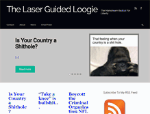 Tablet Screenshot of laserguidedloogie.com
